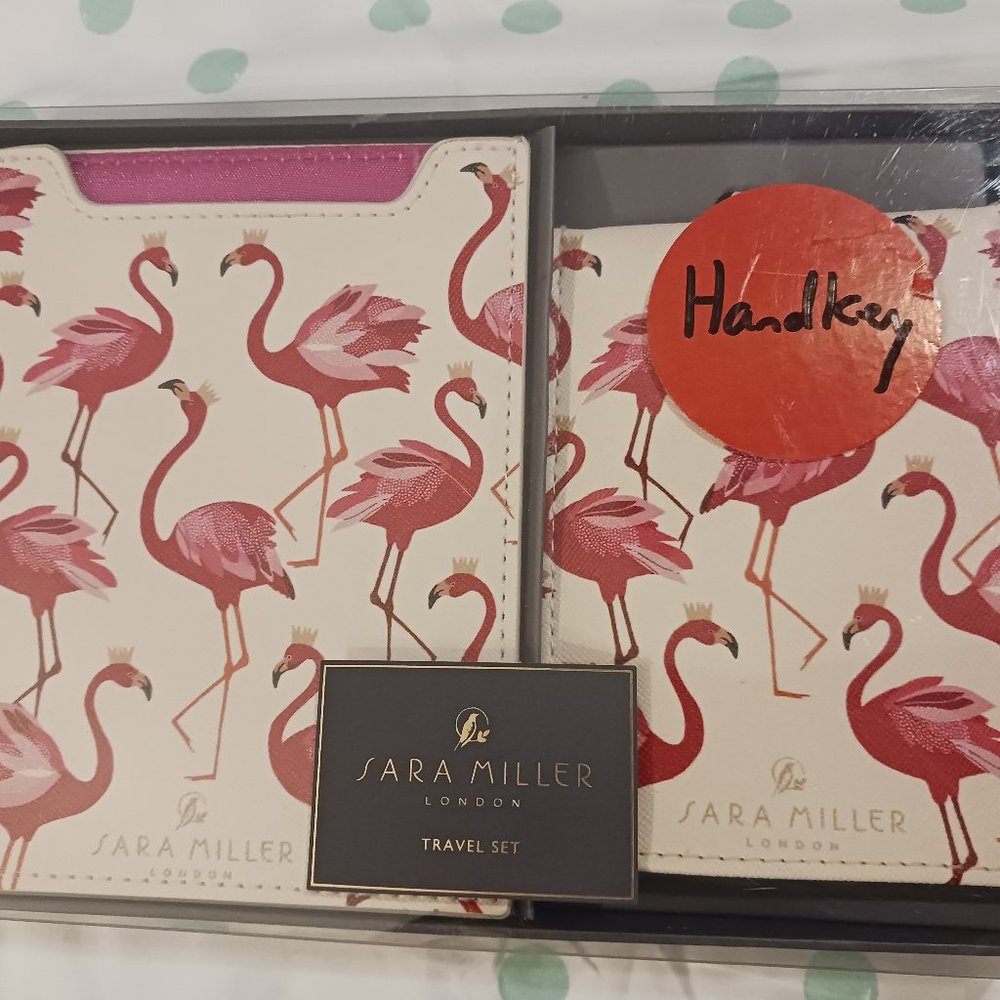 NWT! SARAH MILLER Travel Set